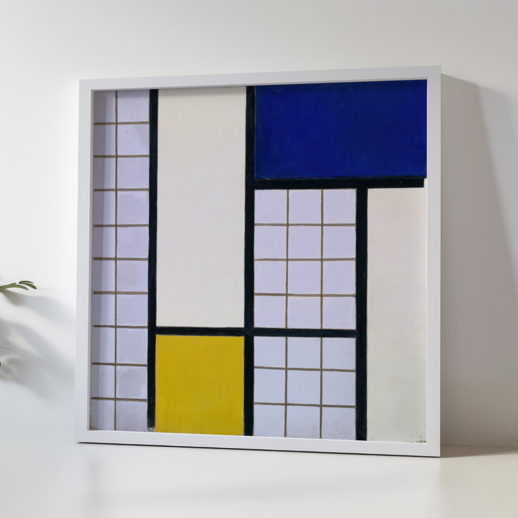 Composition in Half Tones 1928 Theo van Doesburg 5 mockup