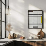 Composition in White Red and Yellow 1936 Piet Mondrian 6 mockup