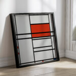 Composition of Red and White Nom 1Composition No. 4 with red and blue 1938–42 Piet Mondrian 4 mockup