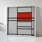 Composition of Red and White Nom 1Composition No. 4 with red and blue 1938–42 Piet Mondrian 5 mockup