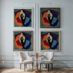 Composition ou Peinture objet 1921 Albert Gleizes framed posters mockup