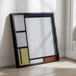 Composition with Blue Red Yellow and Black 1922 Piet Mondrian 4 mockup
