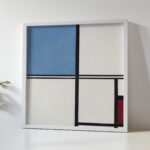 Composition with Blue and Red 1932 Piet Mondrian 5 mockup