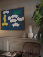 Composition with Circle and Circle Segments 1935 Sophie Taeuber Arp video mockup