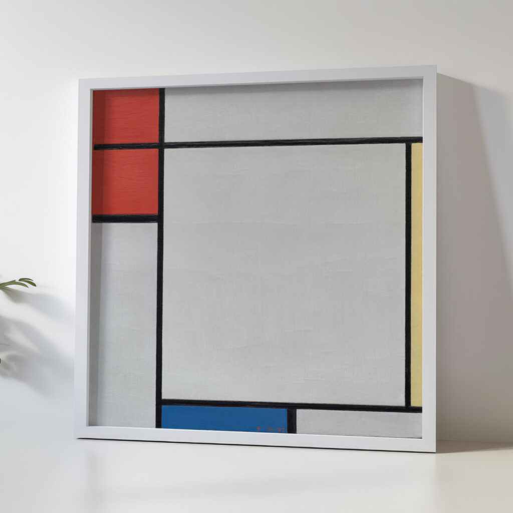 Composition with Red Yellow and Blue 1927 Piet Mondrian 5 mockup