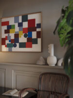 Composition with Tetragons Rectangles and Circles Congruent 1939 Sophie Taeuber Arp video mockup