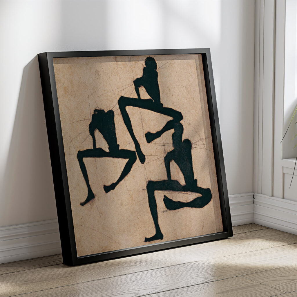 Composition with Three Male Nudes 1910 Egon Schiele 4 mockup