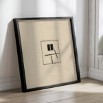 Composition with Two Equal and Parallel Rectangles 1920 Kazimir Malevich 4 mockup