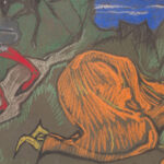 Composition with figures running around 1922 Stanislaw Ignacy Witkiewicz 8 mockup
