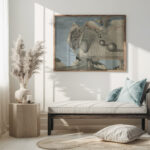 Composition with spheres squares pillars etc. 1937–43 Paul Gaulois 5 mockup