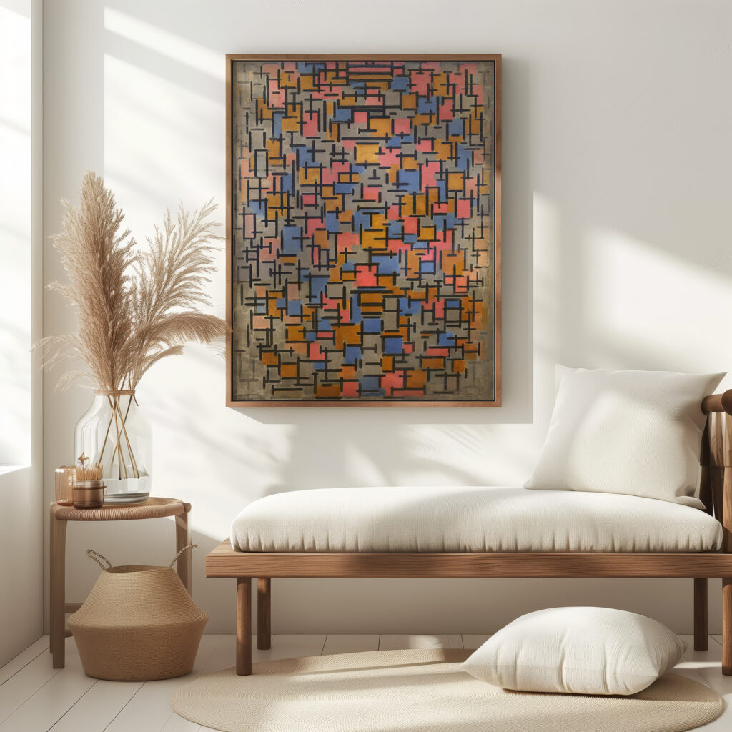 Composizione 1916 Piet Mondrian 5 mockup