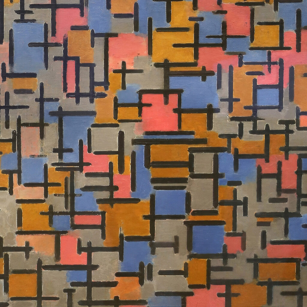 Composizione 1916 Piet Mondrian 8 mockup