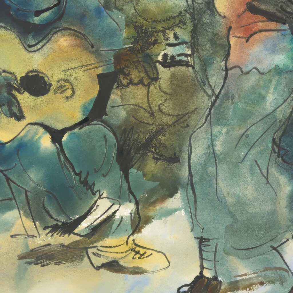 Concert du soir circa 1937 Alexandre Jacovleff 8 mockup