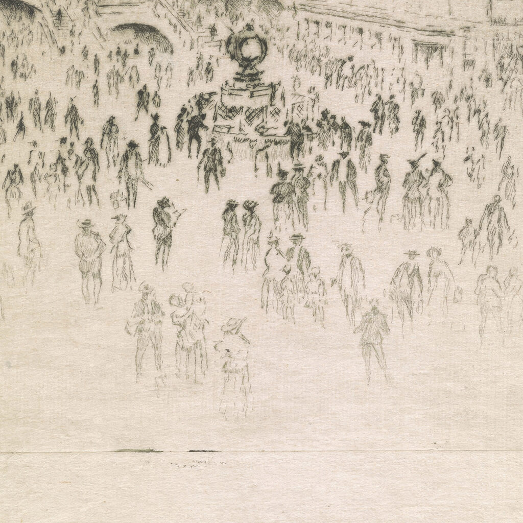 Concourse Grand Central 1919 Joseph Pennell 8 mockup