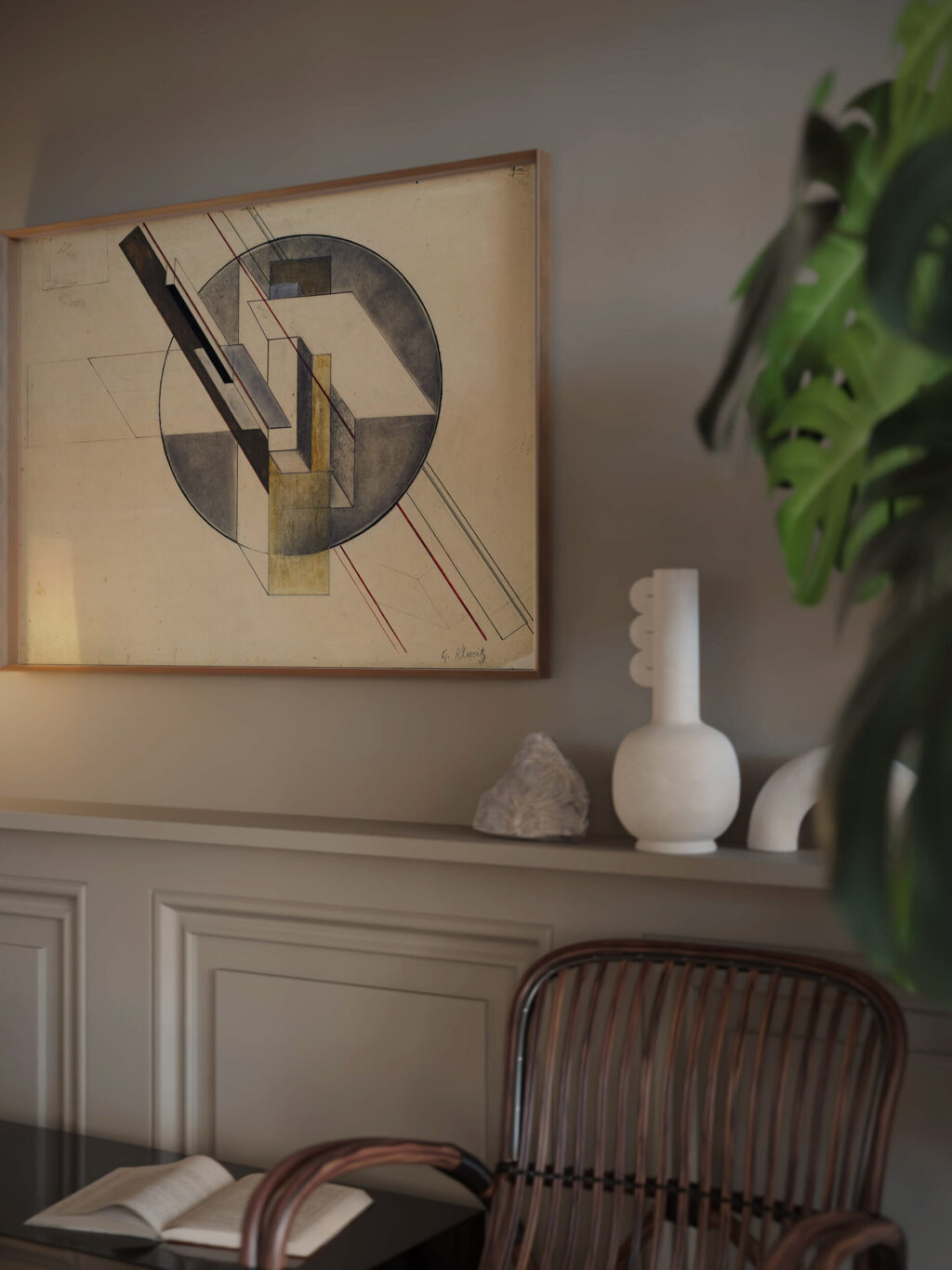 Construction 1921 Gustav Klutsis video mockup