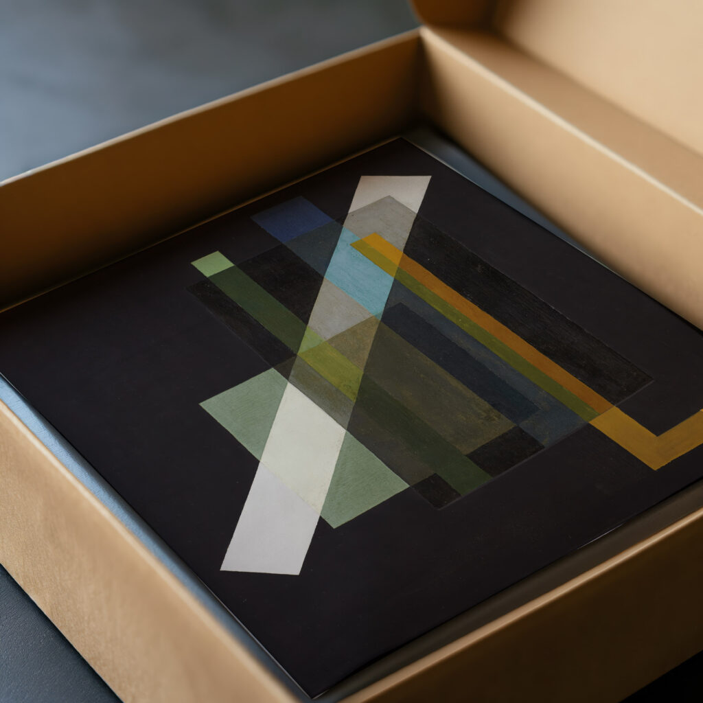 Construction 1924 Laszlo Moholy Nagy video mockup