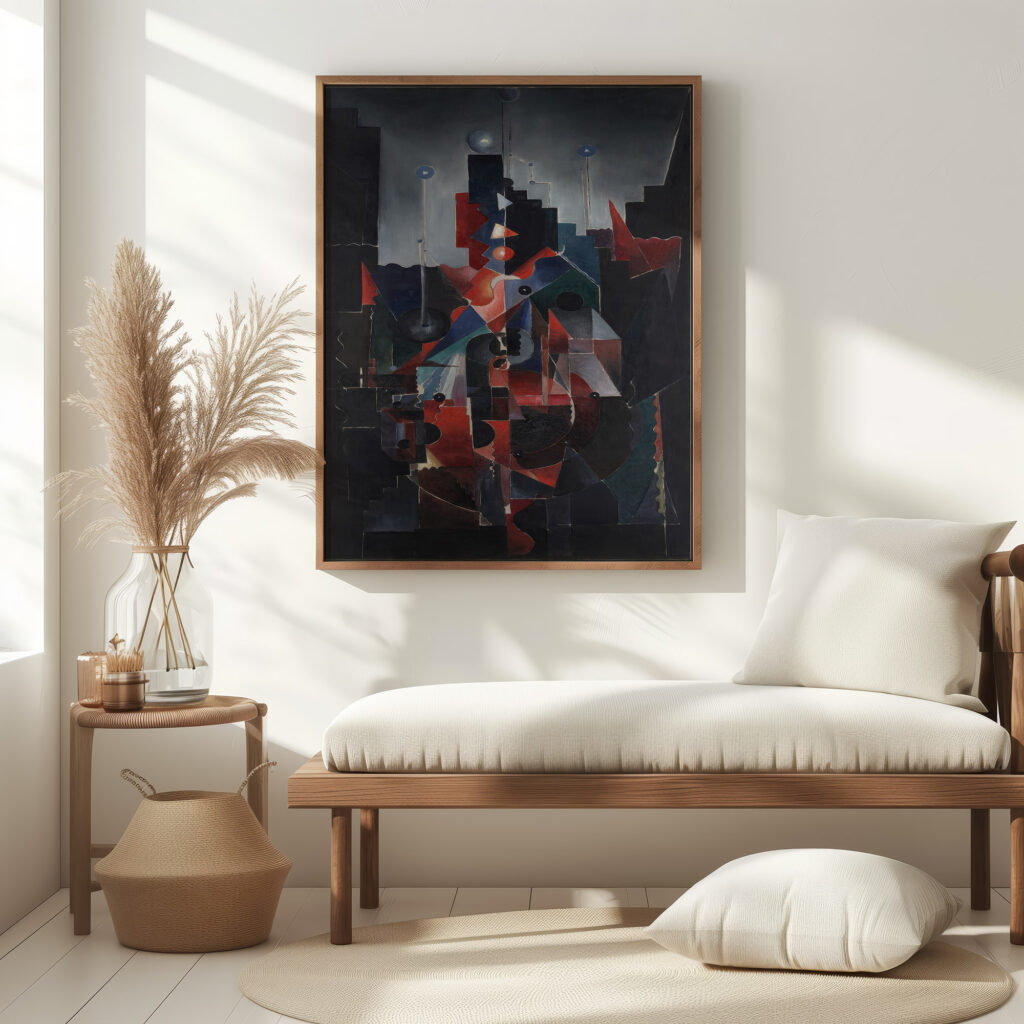 Construction in Blue 1925 Paul Gaulois 5 mockup