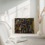 Constructivo a cinco tonos 1943 Joaquin Torres Garcia 4 mockup