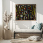 Constructivo a cinco tonos 1943 Joaquin Torres Garcia 5 mockup