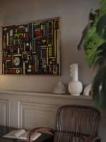 Constructivo a cinco tonos 1943 Joaquin Torres Garcia video mockup