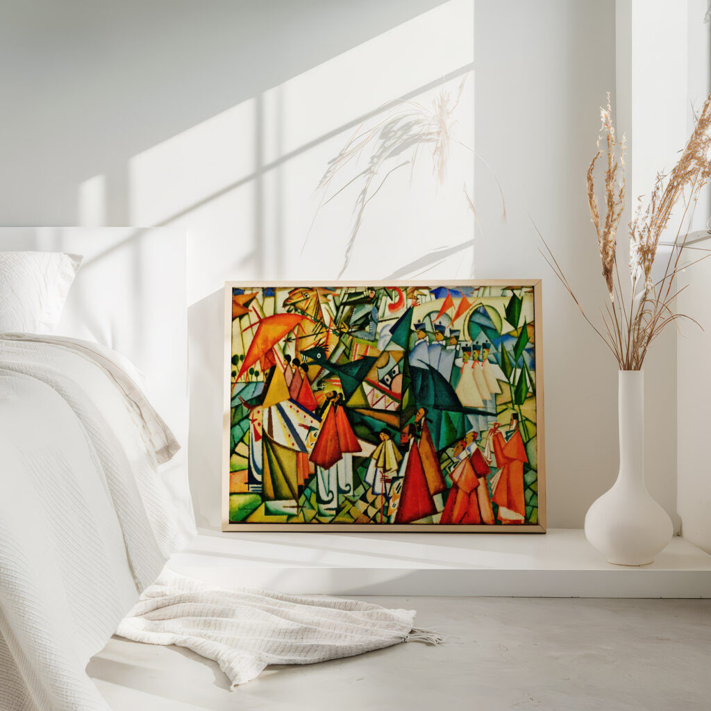 Corpus Christi Procession 1913 Amadeo de Souza Cardoso 4 mockup