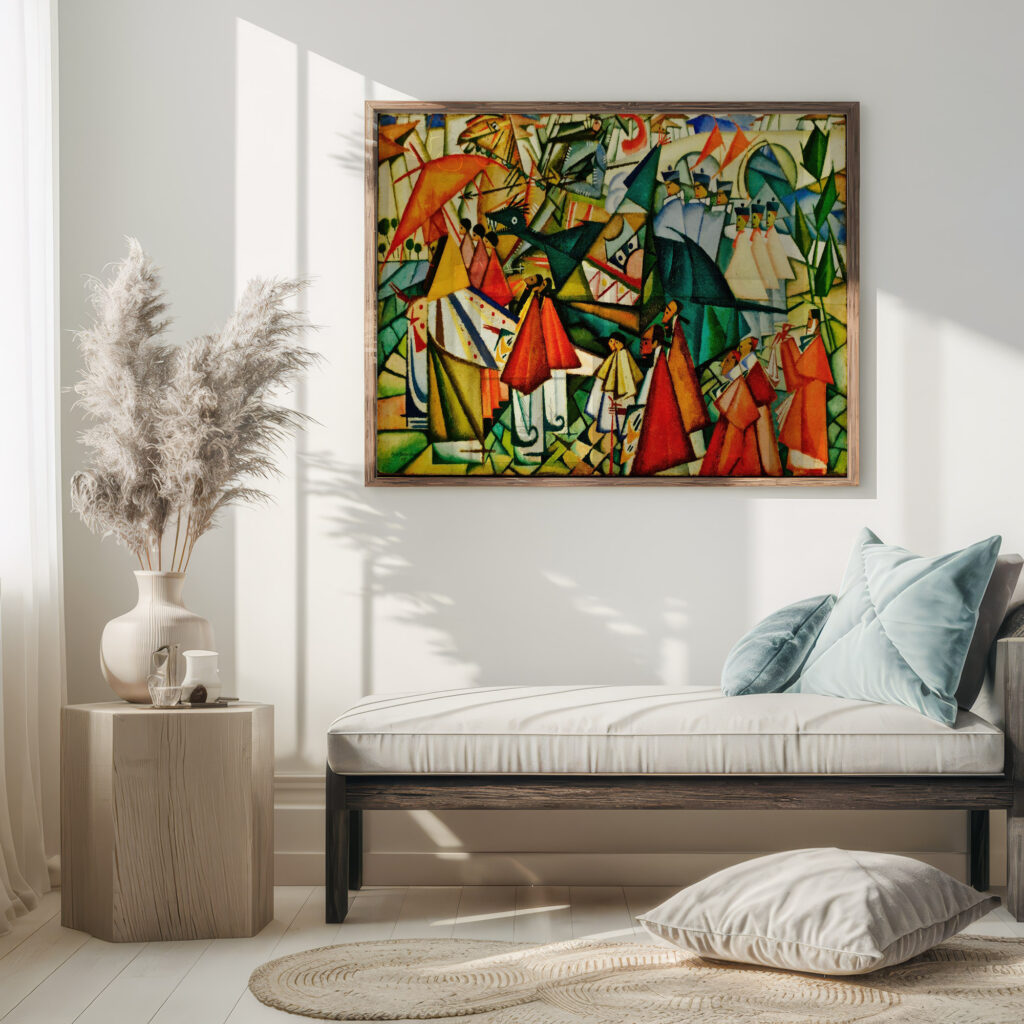 Corpus Christi Procession 1913 Amadeo de Souza Cardoso 5 mockup