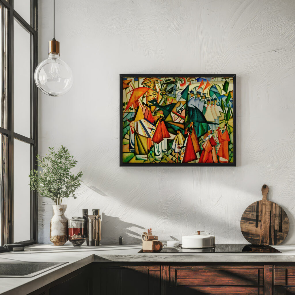 Corpus Christi Procession 1913 Amadeo de Souza Cardoso 6 mockup