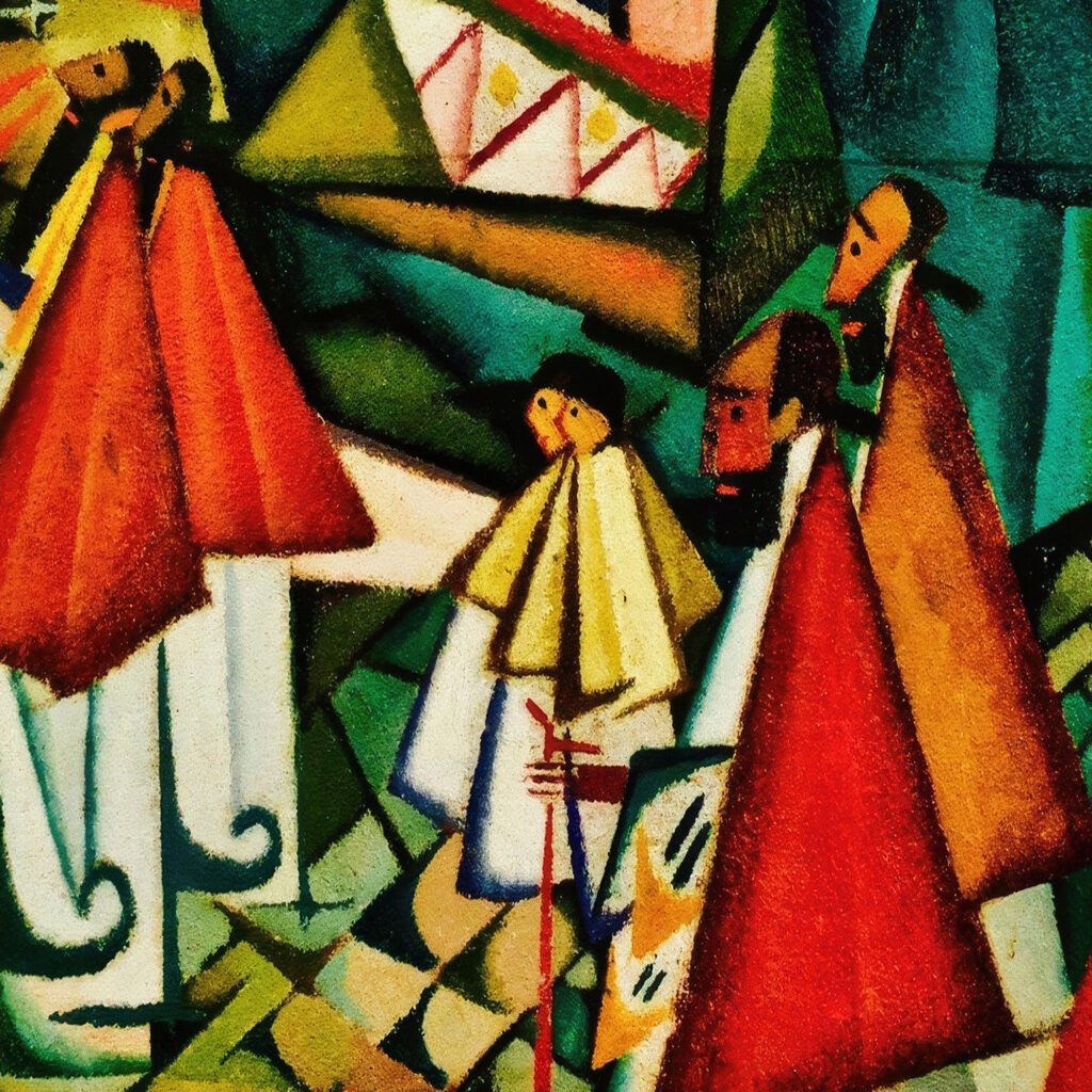 Corpus Christi Procession 1913 Amadeo de Souza Cardoso 8 mockup