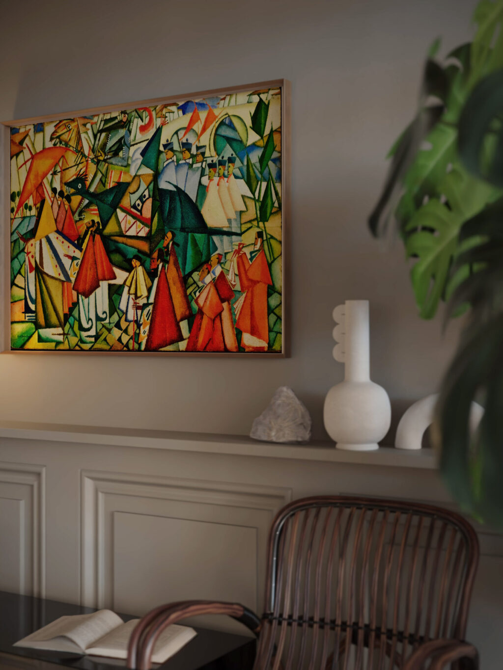 Corpus Christi Procession 1913 Amadeo de Souza Cardoso video mockup