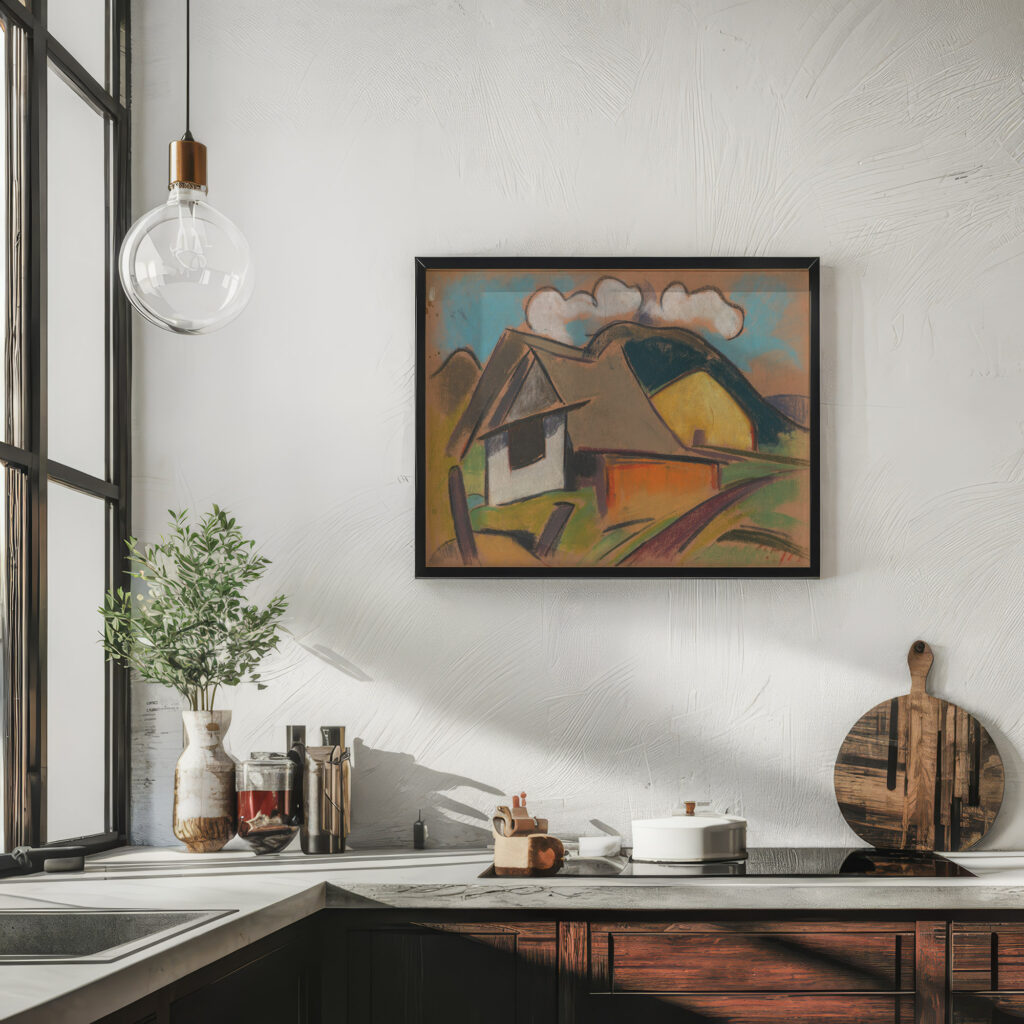 Cottages in the Mountains 1931 Zolo Palugyay 6 mockup