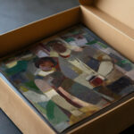 Couple under Trees The Artist and His Wife 1922–1923 Albert Muller video mockup