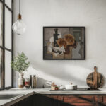 Couteau bouteille et pain breton 1929 Louis Marcoussis 6 mockup