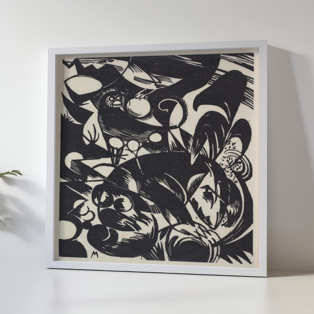 Creation I Schopfungsgeschichte I 1914 Franz Marc 5 mockup