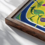 Creations Pl.03 1945 Jef de Schilder close up dark wood mockup