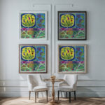 Creations Pl.03 1945 Jef de Schilder framed posters mockup