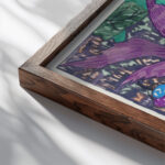 Creations Pl.04 1945 Jef de Schilder close up dark wood mockup