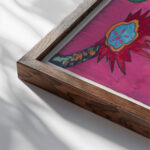 Creations Pl.07 1945 Jef de Schilder close up dark wood mockup