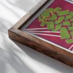 Creations Pl.11 1945 Jef de Schilder close up dark wood mockup