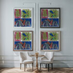 Creations Pl.11 1945 Jef de Schilder framed posters mockup