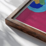 Creations Pl.12 1945 Jef de Schilder close up dark wood mockup