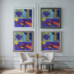 Creations Pl.13 1945 Jef de Schilder framed posters mockup