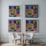 Creations Pl.14 1945 Jef de Schilder framed posters mockup