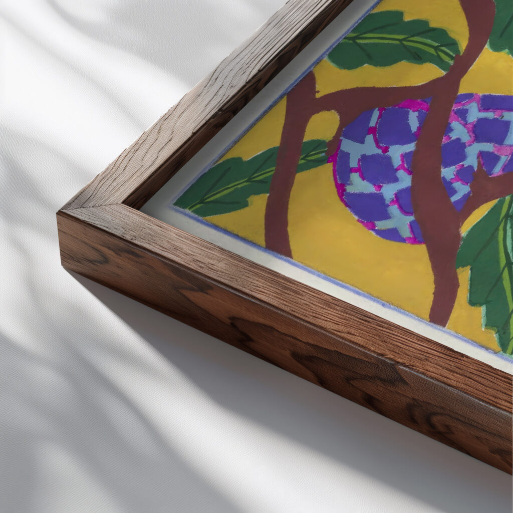 Creations Pl.18 1945 Jef de Schilder close up dark wood mockup