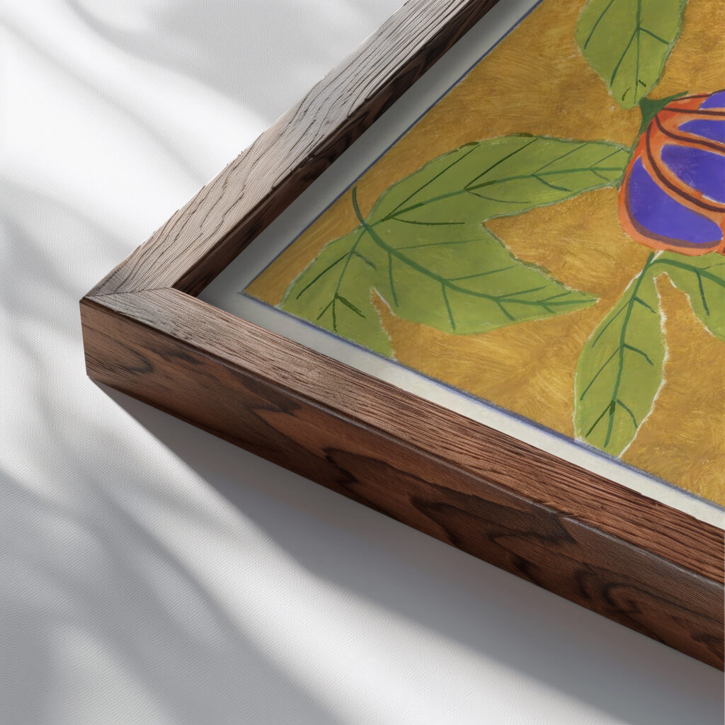 Creations Pl.19 1945 Jef de Schilder close up dark wood mockup