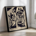 Crucifixion I 1913 Wilhelm Morgner 4 mockup