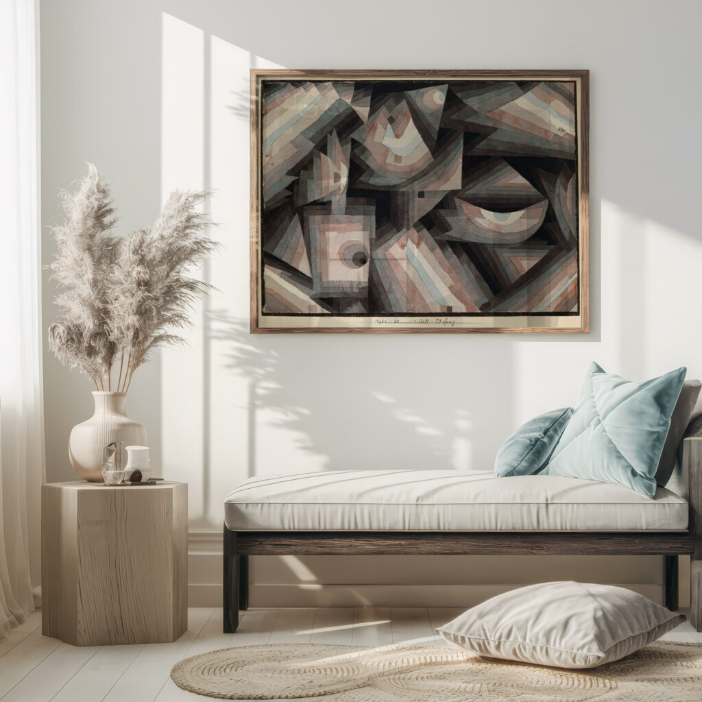 Crystal gradation 1922 Paul Klee 5 mockup