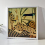 Cubic odalisque Georges Gaudion 5 mockup