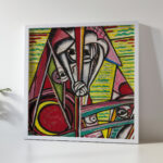 Cubist Composition 1917 Henry Lyman Sayen 5 mockup