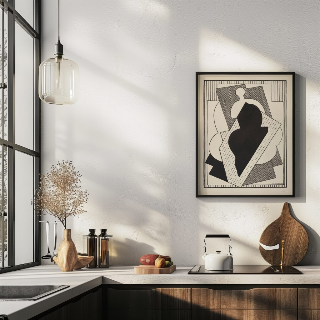 Cubist Composition Centre Noir 1921 Albert Gleizes 6 mockup