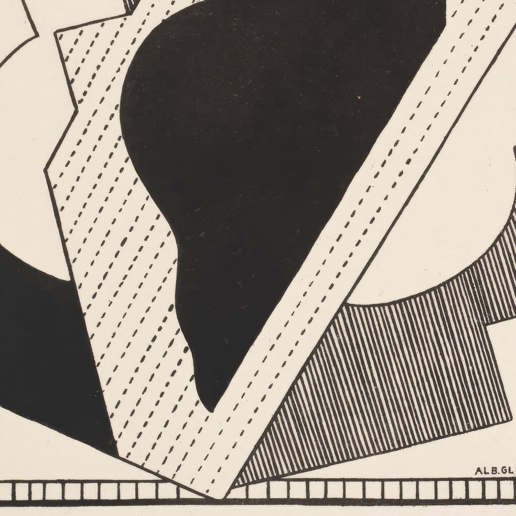 Cubist Composition Centre Noir 1921 Albert Gleizes 8 mockup